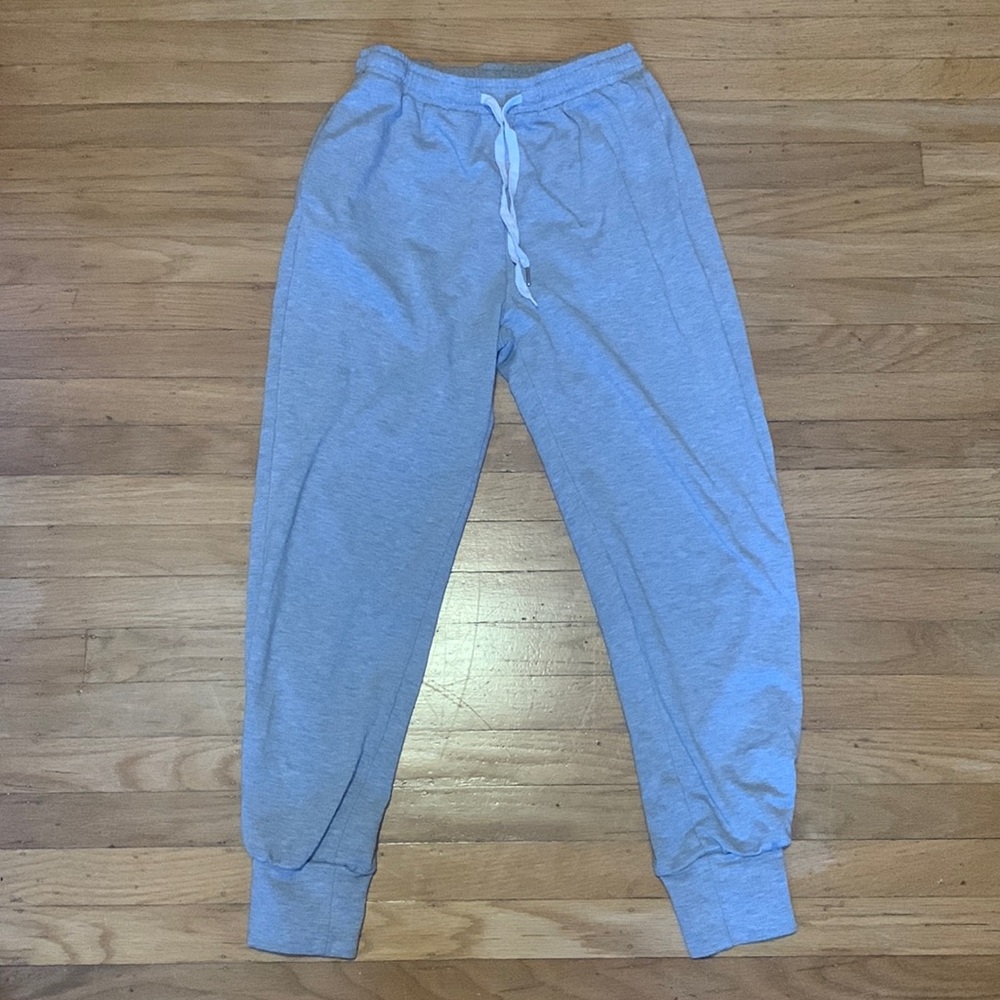Gray joggers